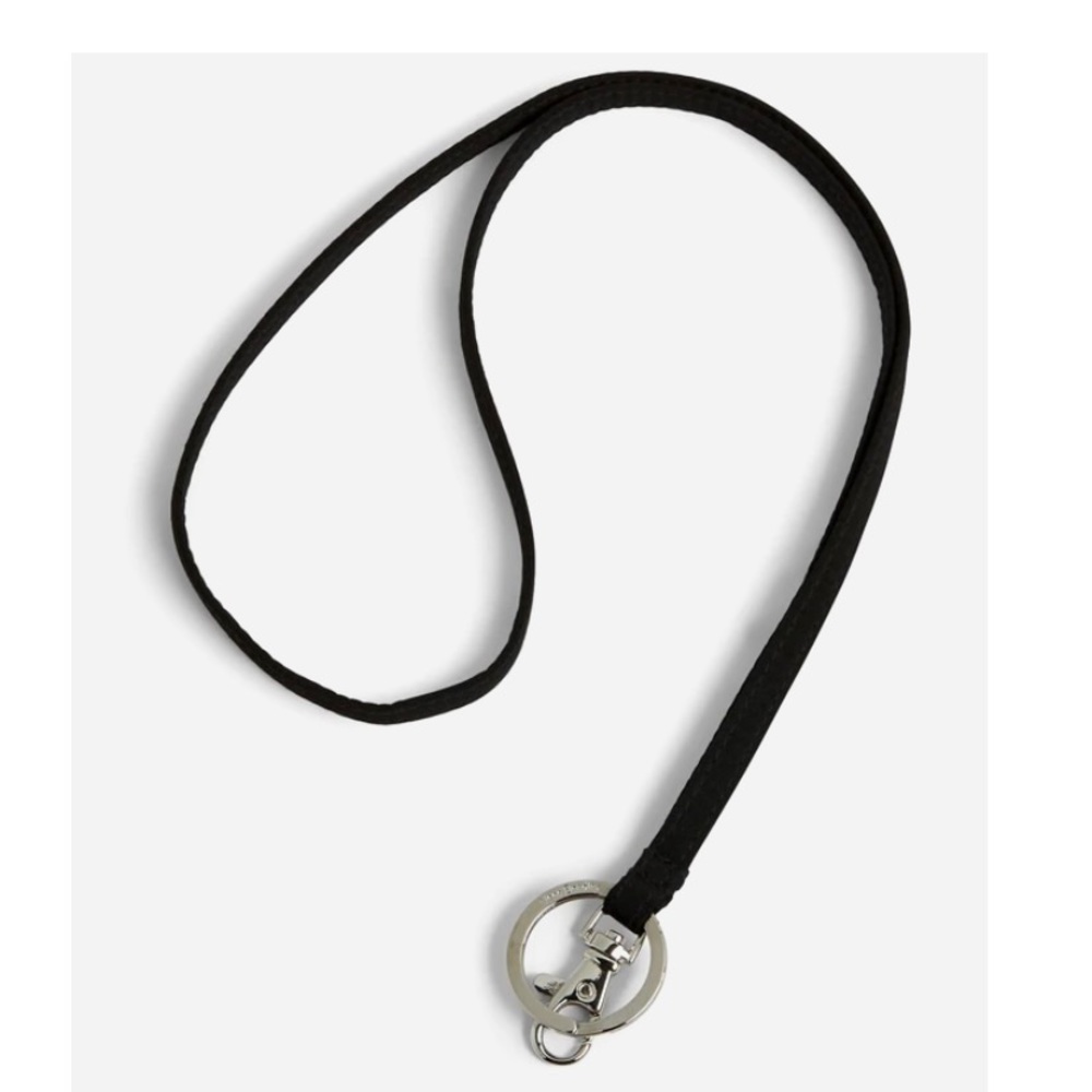 Vera Bradley Microfiber Lanyard (black) - NWT